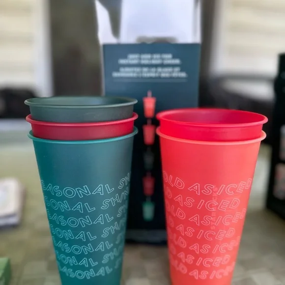 STARBUCKS COLD CUPS. Brand new . Sold out - Picture 7 of 9